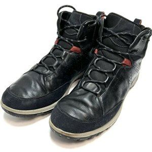 ECCO Trekker Boots Aspina Gore-Tex Womens Size 40 Size 9 US Black